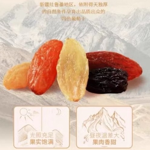 【養生】四色葡萄乾