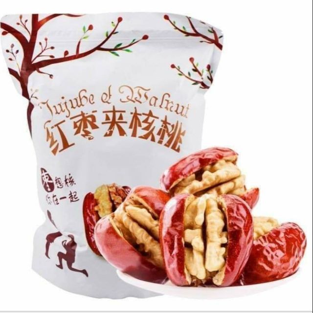 【巨大】紅棗夾核桃